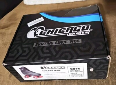 Chicago Rink Kids' Roller Skates - Black (J11)