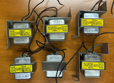 Set of 6 NuTone 301T 301-T Transformers 16V 30VA Line 120v 60HZ USED