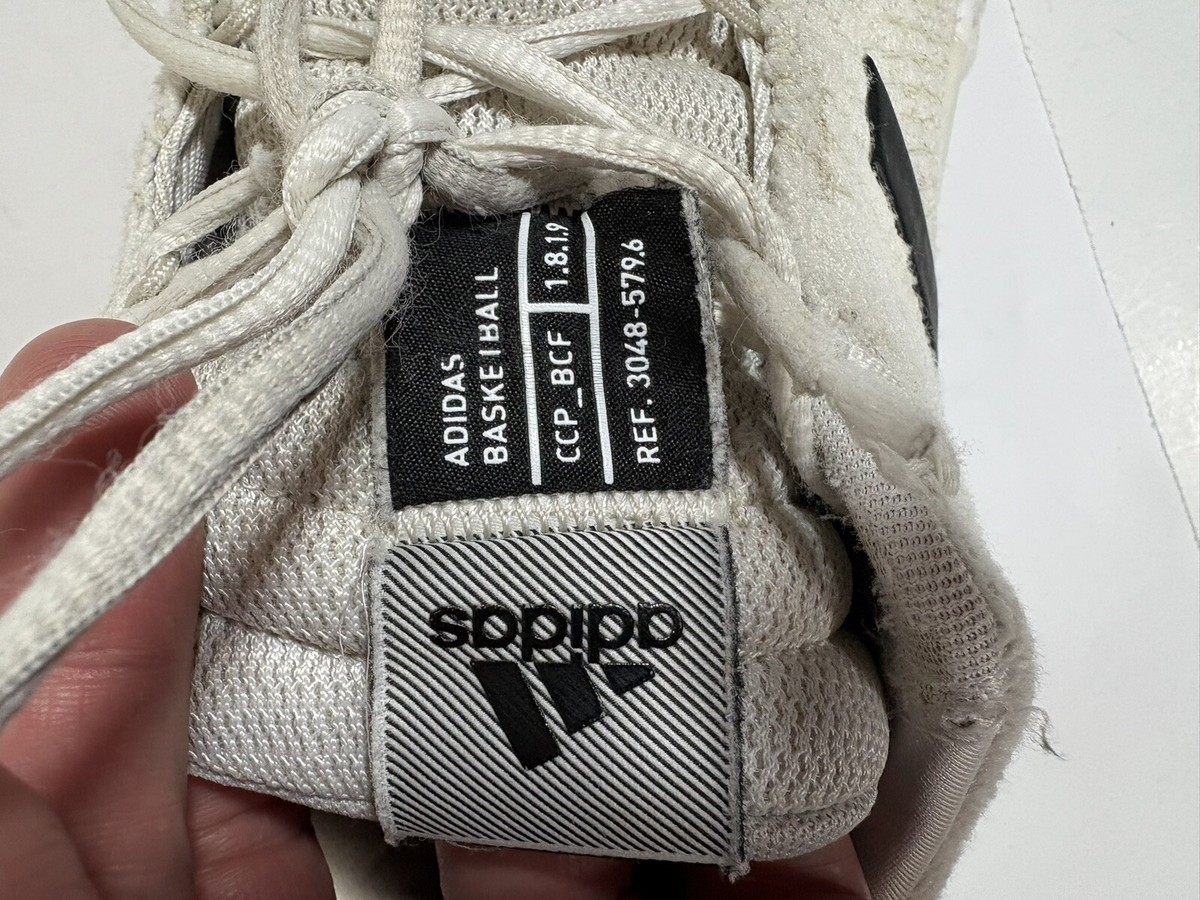 adidas バスケットボールシューズ CCP_BCF ホワイト NEW - Adidas Basketball Sneakers Mens US Size 18 White CCP