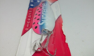 Supreme - 【2セット】Supreme Dardevle Lure ルアー Dardevle Eppinger SUPREME Dardevlet Rainbow Trout 2 7/8