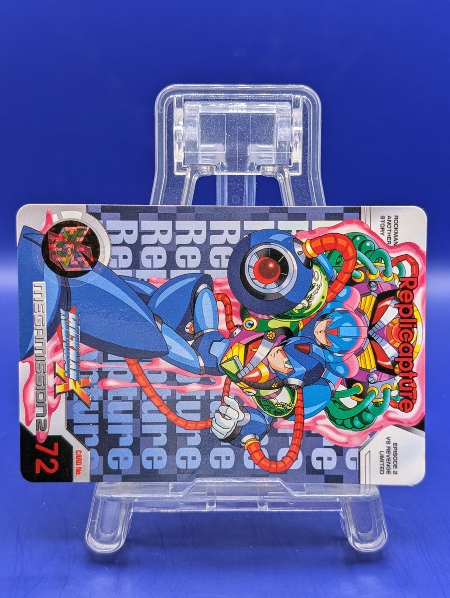 Mega Man X Carddass old Rare Card Mega Rockman Capcom Bandai