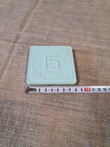 Soviet Vintage logic puzzle 15 tags. Soviet puzzle USSR Logic game - Picture 4 of 8