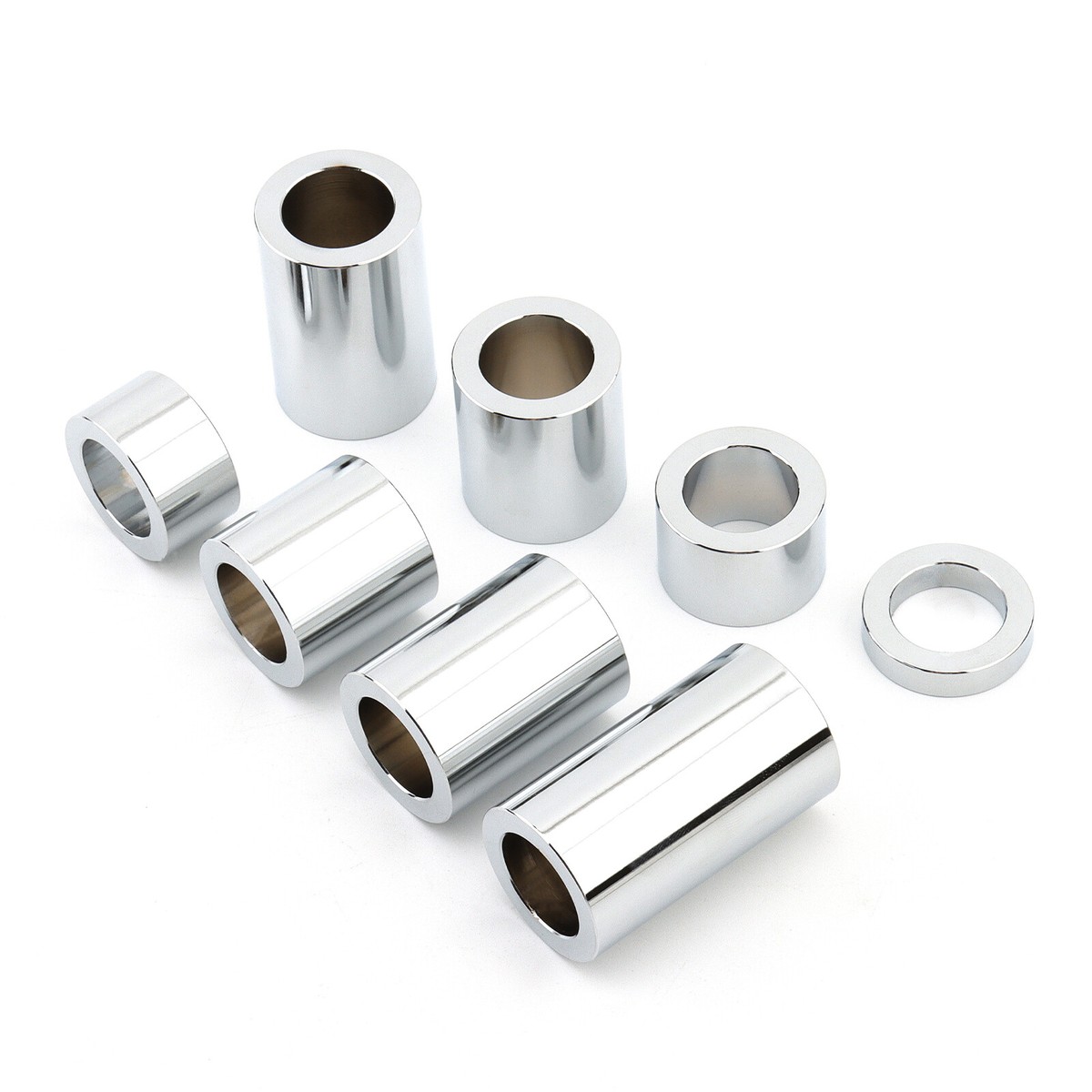 1 Wheel Spacers For Harley Custom Bobbers Choppers I.D. 3/4" O.D. 1-1/8" CNC Wheel Axle Spacers Wheel Alignment Kit - Foto 5