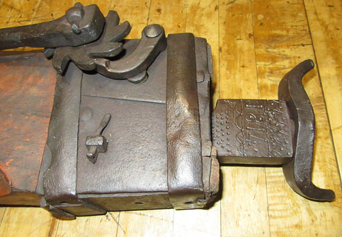 Antique 19th Century Conestoga Wagon Jack Dated 1814, Museum Quality. - Picture 22 of 22
