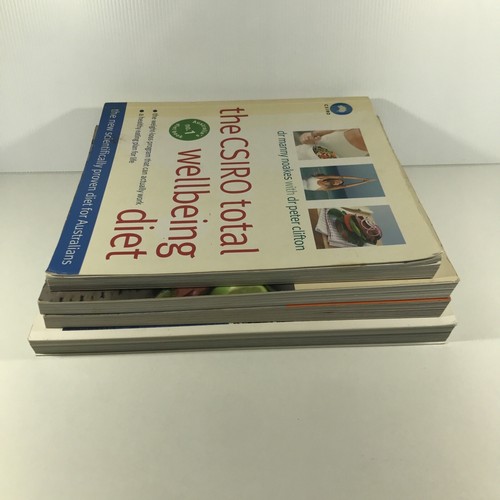 The CSIRO Total Wellbeing Diet Book Bundle x4 Diet / Recipes / Budget / Low Carb - Picture 3 of 16