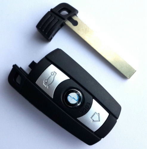 WITH COMFORT ACCESS SMART KEY KEYLESS GO KEY FOR BMW CAS3+ BRAND NEW CHIP REMOTE - Picture 2 of 2