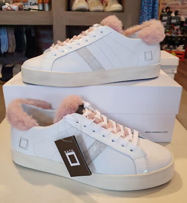 D.A.T.E Sneaker Weiß/Rosa UVP 159,95