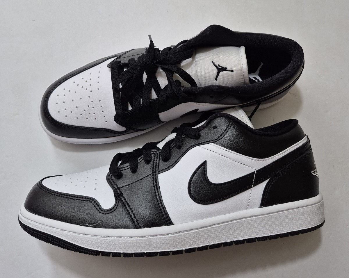 限定24cmNIKE W AIR JORDAN 1 LOW DC0774-101 Nike WMNS Air Jordan 1 Low Panda Black White Sneakers DC0774