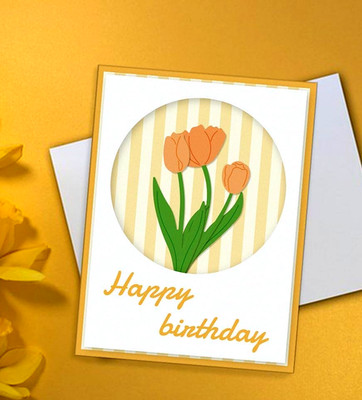 Tulpe Blumen Metall Stanzformen, Scrapbooking, Prägung. DIY . C*49