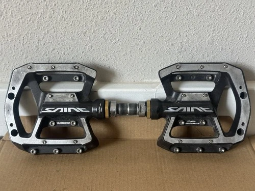Shimano Saint PD-MX80 Mountain Bike, BMX, Dirt Jump Flat Platform Pedals 9/16