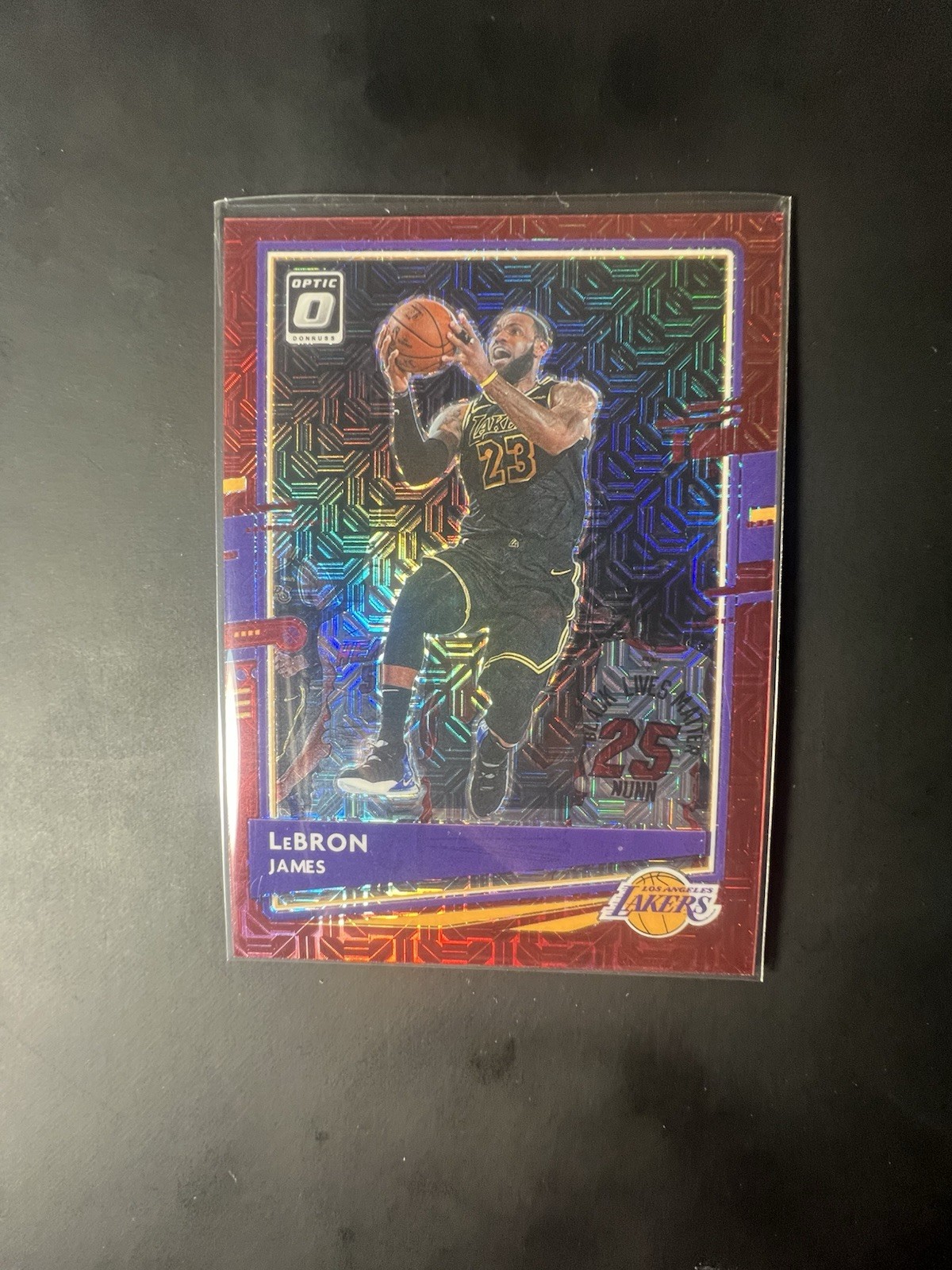 2020-21 Donruss Optic LeBron James Choice Red /88 Los Angeles Lakers SSP SP