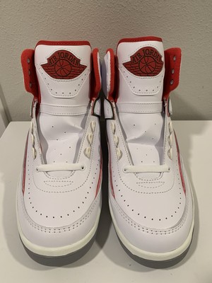 Nike Air Jordan Retro Italy White Fire Red Sneakers OG DR8884-101 Men’s 