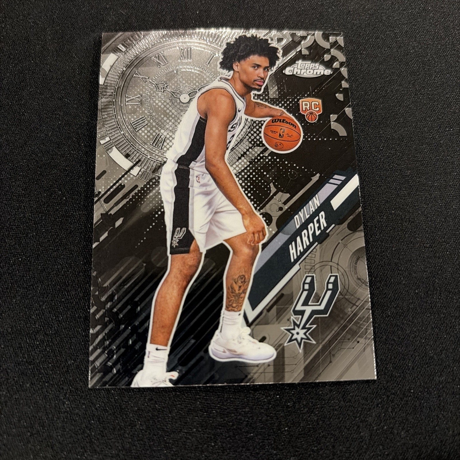 2025-26 Topps Chrome Dylan Harper Go Time #GT-17 RC Rookie Insert