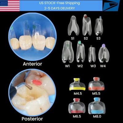 Clear Matrix Dental Anterior Posterior Transparent BT Matrices Fit BioClear