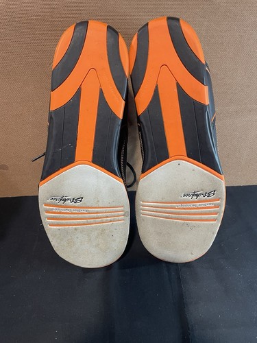 KR Strikeforce Flyer Lite Mens Bowling Shoes Black  Orange Size: 10.5, M034 - Picture 5 of 7
