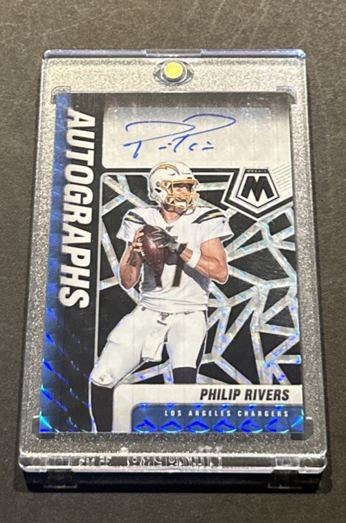2021 PRIZM PHILIP RIVERS BLACK AUTOGRAPHS FINITE PRIZM AUTO SSP #d 1/1! TRUE 1/1 view 6