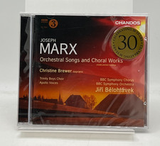 Image of Joseph Marx: Orchestral Songs and Choral Works CD Album 2009