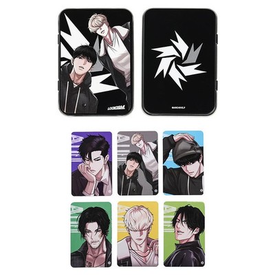LOOKISM OFFICIAL MD GOODS TIN CASE PHOTO CARD(6ea) SET Poca Korea Naver Webtoon