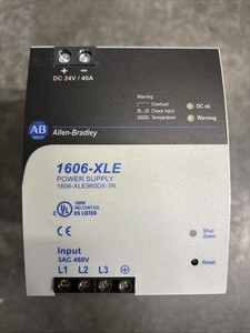 Used Allen Bradley 1606-XLE960DX-3N 3-phase 480vac 24vdc 40A Power Supply