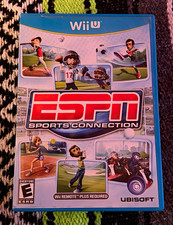 Ubisoft ESPN Sports Connection Nintendo Wii U Manual Included Multiplayer 👾