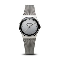 Image of Bering Women s Quartz Watch 27 mm Stainless Steel Case and Dial Milanese Strap