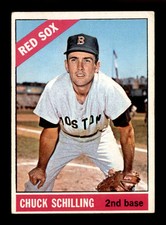 1966 Topps #6 Chuck Schilling  VG/VGEX X3083707