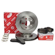 Bremsscheiben + Bremsbeläge vorne für CHEVROLET MALIBU; OPEL INSIGNIA A; SAAB