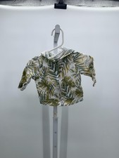 GREEN LEAVES HOODED ZIP