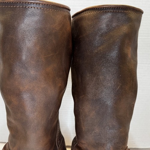 Gorgeous Frye Veronica Tall Slouch Brown Leather Riding Boots Women’s Sz 8/8.5 - Picture 18 of 24