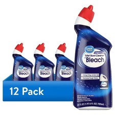  12 pack Great Value Toilet Bowl Cleaners, Fresh Scent, 24 Fluid Ounce