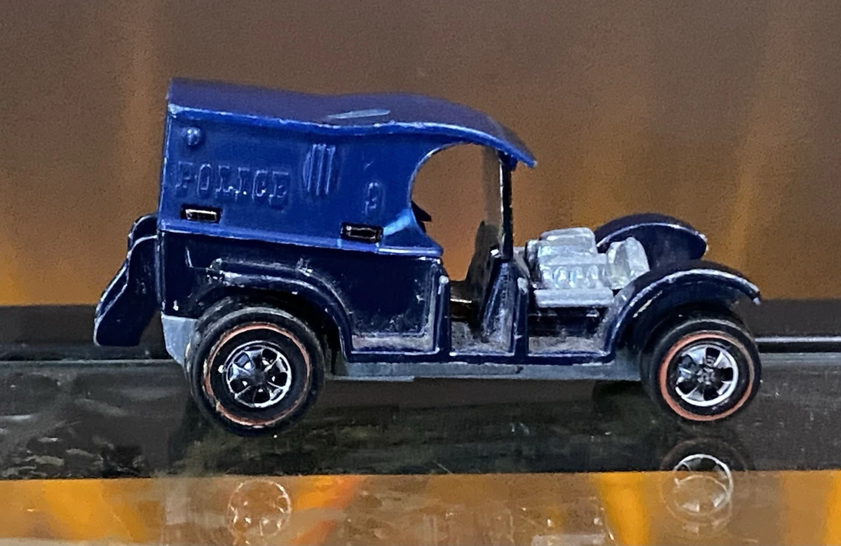 Hot Wheels Redlines Vintage Manufacture Diecast Police Vehicles