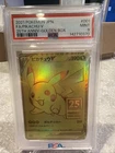 2021 Pokemon Asia 25th Anniversary Promo Golden Box JPN, FA/Pikachu V, PSA 9