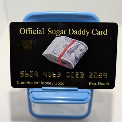 Aromabug Funny Fake Bankcards: 8 PACK. OFFICIAL SUGAR DADDY CARDS: Free Shipping