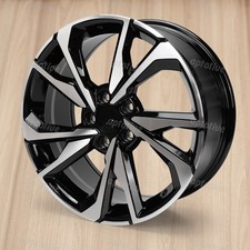 New 18 X 8 Machined Alloy Rim For 2017-2021 Honda Civic Si Wheel Silver Spokes