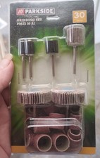 Parkside PMZS 50 A1 Rotary Tool Grinding Set 30 Piece Abrasive Accessory Kit
