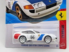 Hot Wheels Ferrari 365 Gtb4 Custom Super Wheel Swap Real Riders Rubber Tires