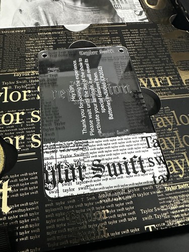 Taylor Swift Reputation Stadium Tour VIP Box Collectible W/Concert Ticket & VIP - Picture 7 of 13