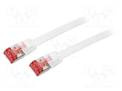 6 U/FTP Patch cord RJ45-Stecker,beiderseitig Line CCS PVC