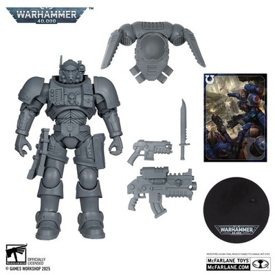 Warhammer 40000 7'' Figure Wave 11 - Lieutenant In Phobos Armour Artist Proof New