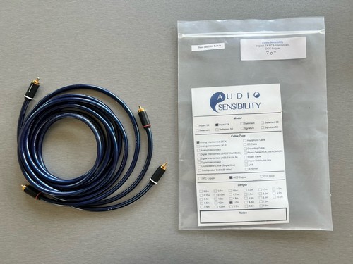 Audio Sensibility Impact SX OCC RCA Verbindungskabel 2 Meter