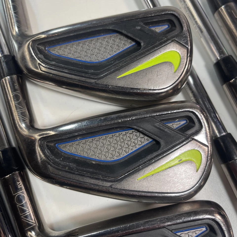 Juego de hierros Nike Vapor Fly 4-PW, AW diestro (plancha Nº 8) con cuña Bombtech 52 ZT 85 acero Foto 4 de 4