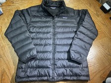 Youth Patagonia Puffer Jacket Black Size Youth Large Down Insulated Read 51884
