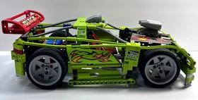 Lego Nitro Menace 8649 Racers Car 100% Complete Set with Instructions no Box Toy