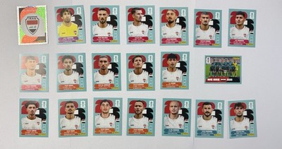 Panini Fifa World Cup 2026 WM Sticker zum aussuchen Komplettes Irak Team Iraq