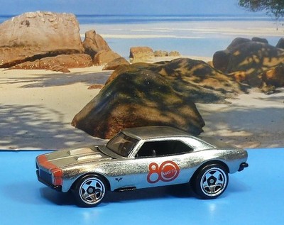 HOT WHEELS  ZAMAC 67 CAMARO  80TH ANNIVERSARY 2025 REPLAY THE CLASSIS  1/64