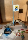 VTG Playmobil 3865 Orca Killer Whale Training Set Parts Missing Orca See Pics