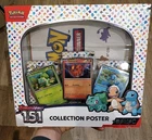 Coffret Collection Poster Pokémon Écarlate et Violet 151 EV3.5 Neuf Fr Fra
