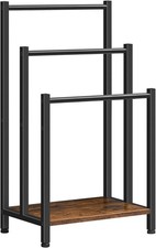 Free Standing Towel Rack 3 Tier Blanket Rack Blanket Holder Bathroom 16.9" L x