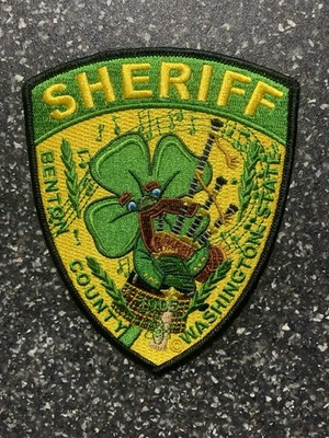 Benton County Washington Sheriff's Office 2025 St. Patrick Day Patch