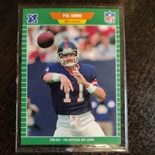1989 Pro Set - Phil Simms #291